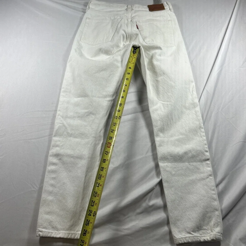 Levi's Premium 501 San Francisco Jeans White Wash 28x27